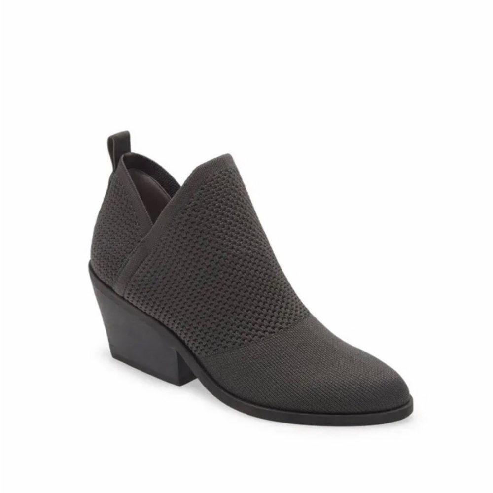 EILEEN FISHER JOSS Knit Boots Booties Graphite Women’s 7